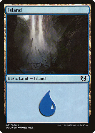 Island (71) [Duel Decks: Blessed vs. Cursed] | Mega City Incorporated