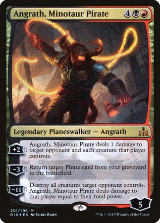 Angrath, Minotaur Pirate [Rivals of Ixalan] | Mega City Incorporated