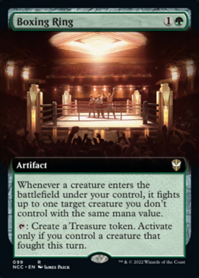 Boxing Ring (Extended Art) [Streets of New Capenna Commander] | Mega City Incorporated