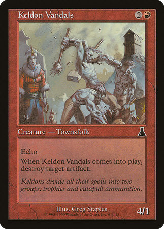 Keldon Vandals [Urza's Destiny] | Mega City Incorporated