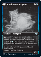 Mischievous Catgeist // Catlike Curiosity [Innistrad: Double Feature] | Mega City Incorporated