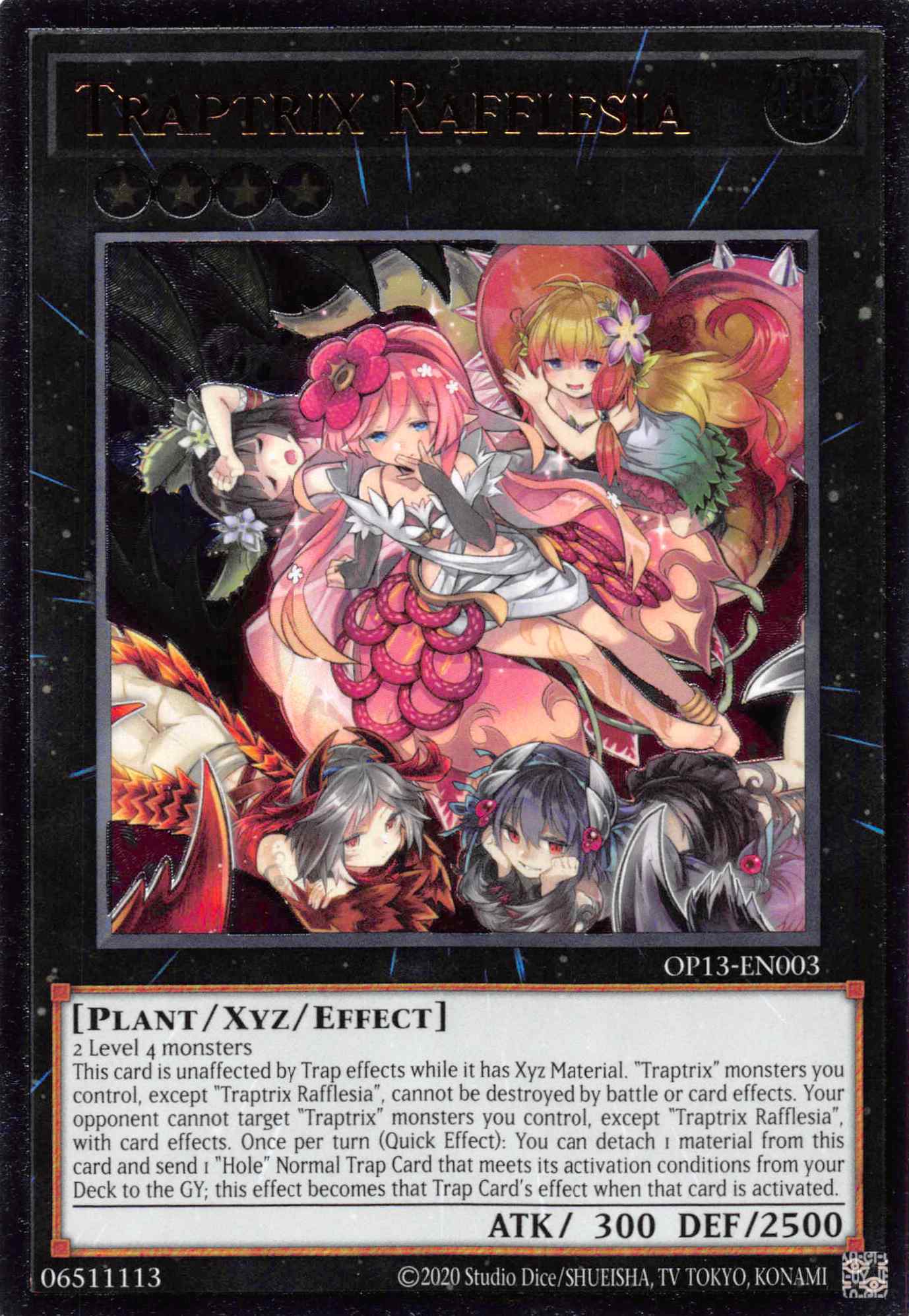 Traptrix Rafflesia [OP13-EN003] Ultimate Rare | Mega City Incorporated