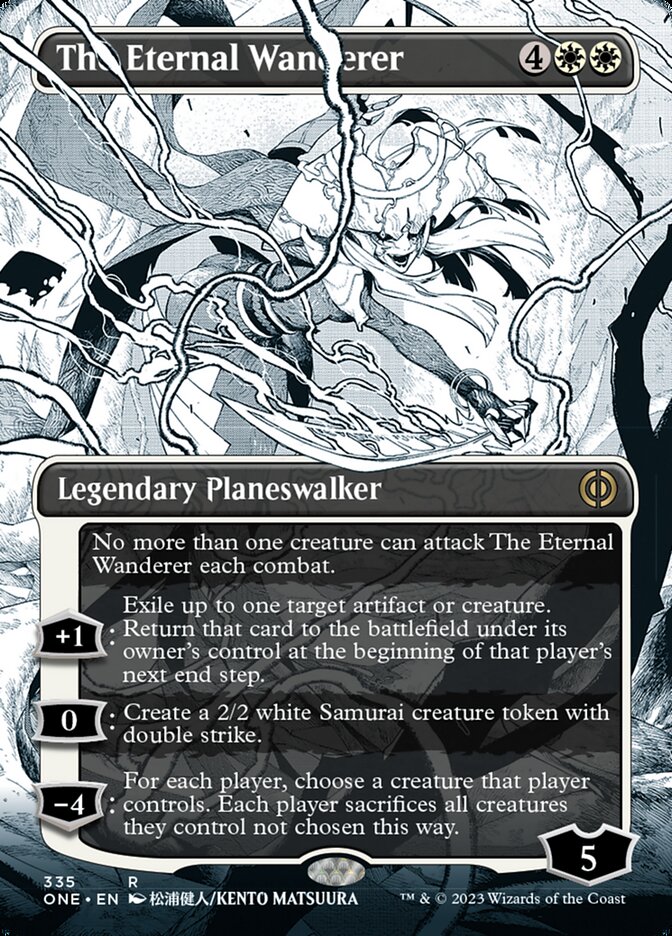 The Eternal Wanderer (Borderless Manga) [Phyrexia: All Will Be One] | Mega City Incorporated