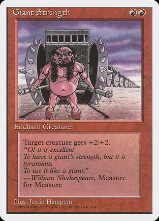Giant Strength [Fourth Edition] | Mega City Incorporated
