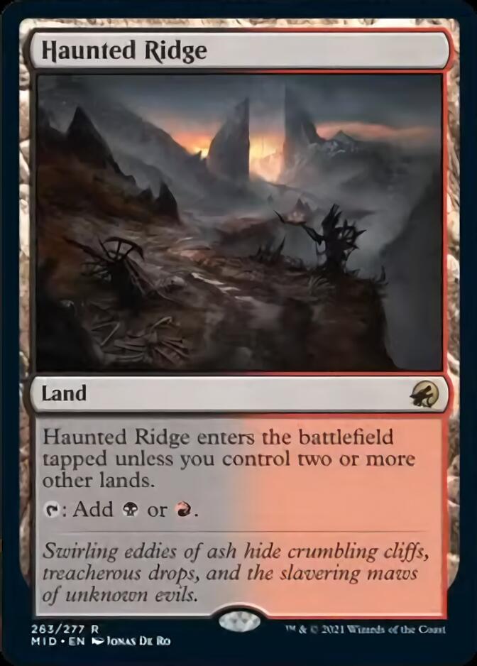 Haunted Ridge [Innistrad: Midnight Hunt] | Mega City Incorporated