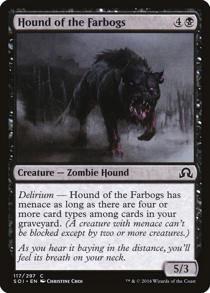 Hound of the Farbogs [Shadows over Innistrad] | Mega City Incorporated