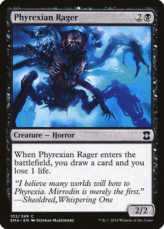 Phyrexian Rager [Eternal Masters] | Mega City Incorporated