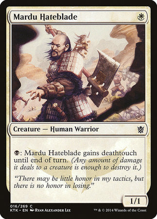 Mardu Hateblade [Khans of Tarkir] | Mega City Incorporated