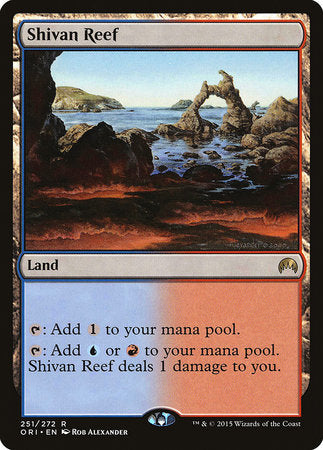 Shivan Reef [Magic Origins] | Mega City Incorporated