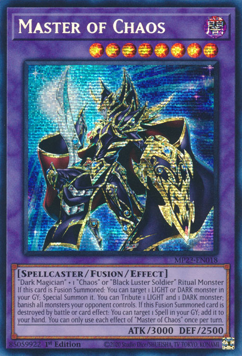 Master of Chaos [MP23-EN018] Prismatic Secret Rare | Mega City Incorporated