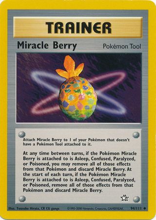 Miracle Berry (94/111) [Neo Genesis Unlimited] | Mega City Incorporated