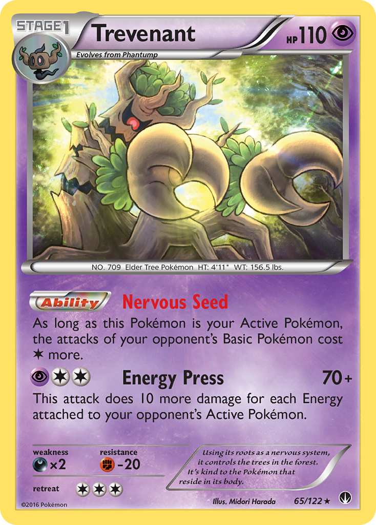 Trevenant (65/122) [XY: BREAKpoint] | Mega City Incorporated