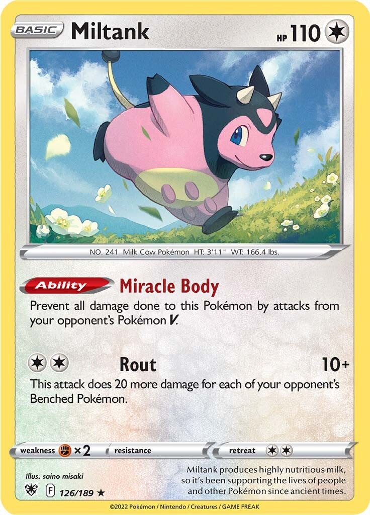 Miltank (126/189) [Sword & Shield: Astral Radiance] | Mega City Incorporated