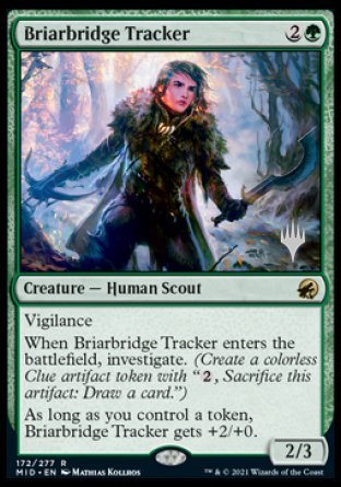 Briarbridge Tracker (Promo Pack) [Innistrad: Midnight Hunt Promos] | Mega City Incorporated