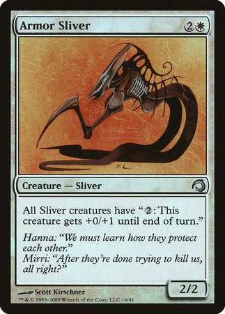 Armor Sliver [Premium Deck Series: Slivers] | Mega City Incorporated