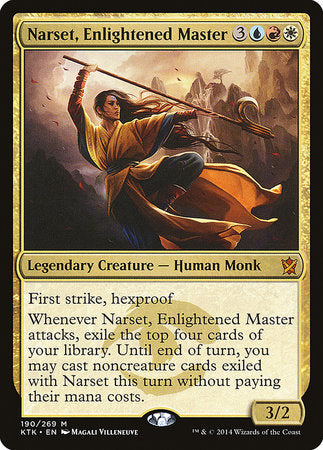 Narset, Enlightened Master [Khans of Tarkir] | Mega City Incorporated