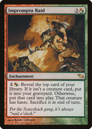 Impromptu Raid [Shadowmoor] | Mega City Incorporated