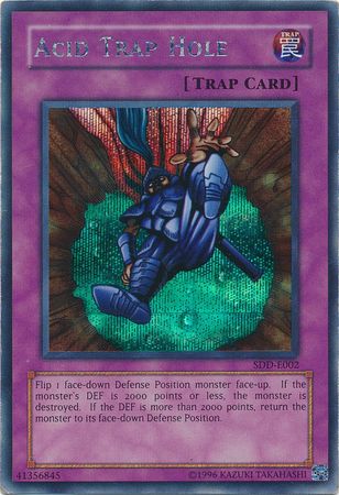 Acid Trap Hole [SSD-E002] Prismatic Secret Rare | Mega City Incorporated