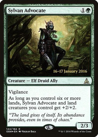 Sylvan Advocate [Oath of the Gatewatch Promos] | Mega City Incorporated