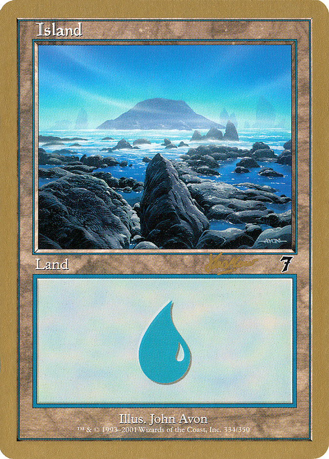 Island (shh334) (Sim Han How) [World Championship Decks 2002] | Mega City Incorporated