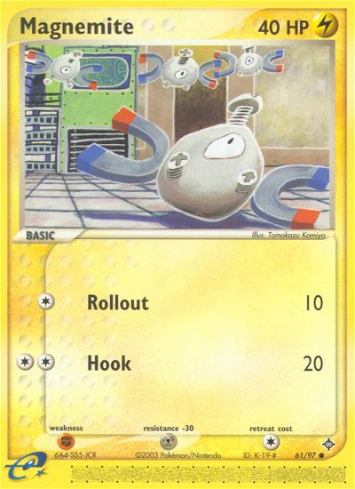 Magnemite (61/97) [EX: Dragon] | Mega City Incorporated