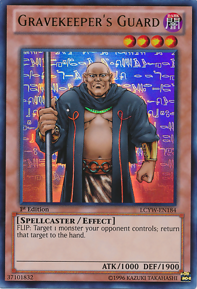 Gravekeeper's Guard [LCYW-EN184] Ultra Rare | Mega City Incorporated