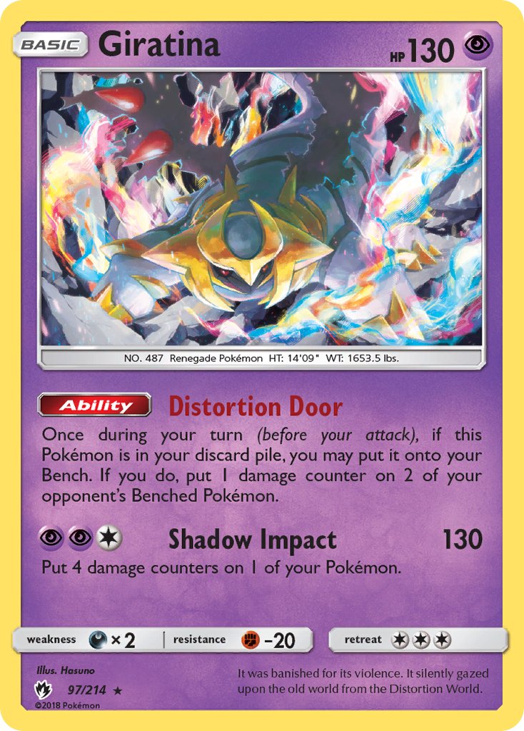 Giratina (97/214) (Theme Deck Exclusive) [Sun & Moon: Lost Thunder] | Mega City Incorporated