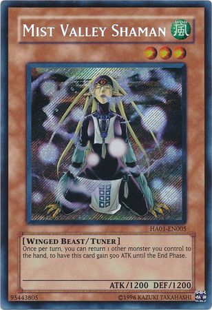 Mist Valley Shaman [HA01-EN005] Secret Rare | Mega City Incorporated