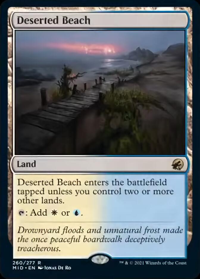 Deserted Beach [Innistrad: Midnight Hunt] | Mega City Incorporated