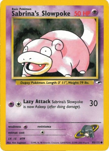 Sabrina's Slowpoke (95/132) [Gym Heroes Unlimited] | Mega City Incorporated