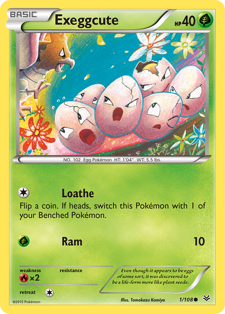 Exeggcute (1/108) [XY: Roaring Skies] | Mega City Incorporated