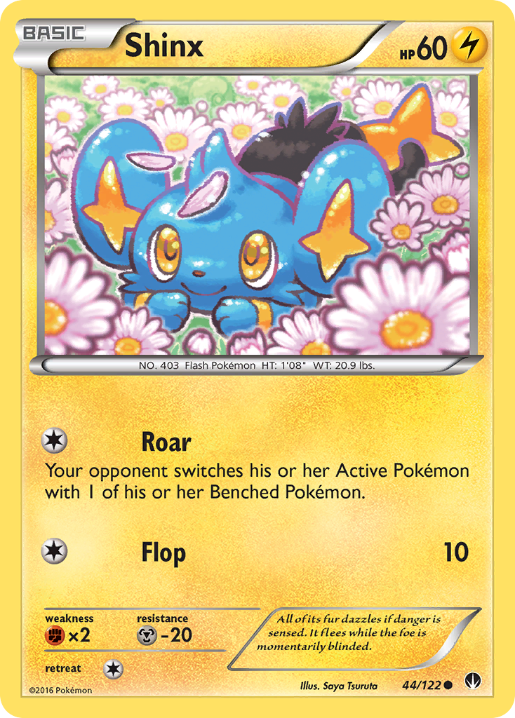 Shinx (44/122) [XY: BREAKpoint] | Mega City Incorporated