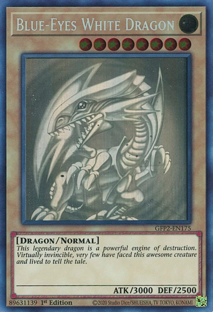 Blue-Eyes White Dragon [GFP2-EN175] Ghost Rare | Mega City Incorporated