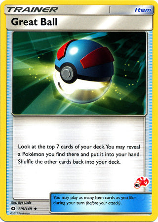 Great Ball (119/149) (Charizard Stamp #48) [Battle Academy 2020] | Mega City Incorporated