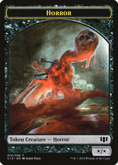 Horror // Zombie (016/036) Double-sided Token [Commander 2014 Tokens] | Mega City Incorporated