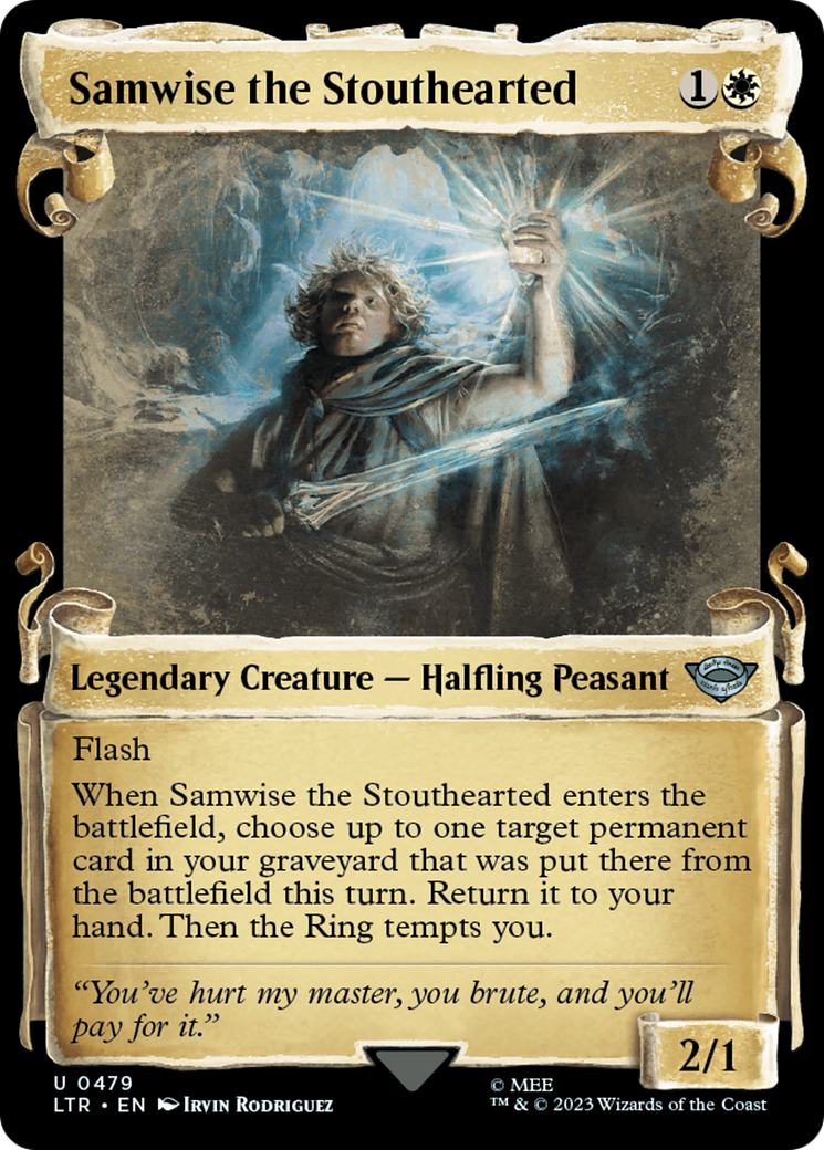 Samwise the Stouthearted [The Lord of the Rings: Tales of Middle-Earth Showcase Scrolls] | Mega City Incorporated