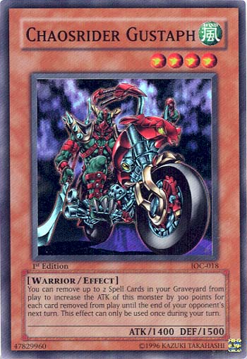 Chaosrider Gustaph [IOC-018] Super Rare | Mega City Incorporated