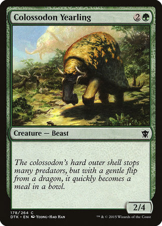 Colossodon Yearling [Dragons of Tarkir] | Mega City Incorporated