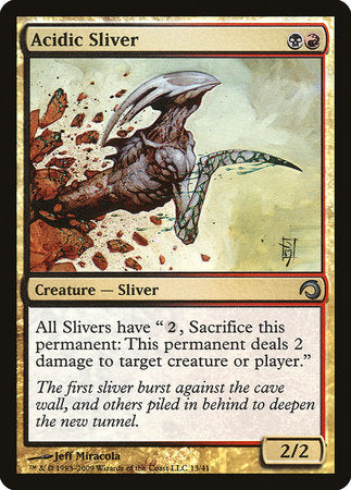 Acidic Sliver [Premium Deck Series: Slivers] | Mega City Incorporated