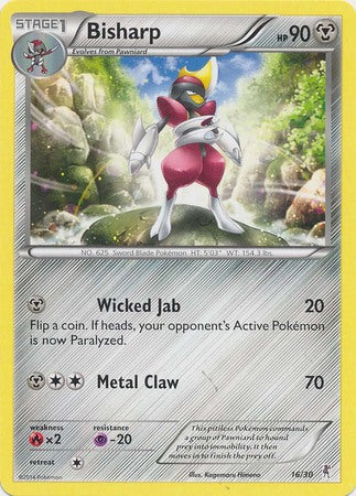 Bisharp (16/30) [XY: Trainer Kit 1 - Bisharp] | Mega City Incorporated