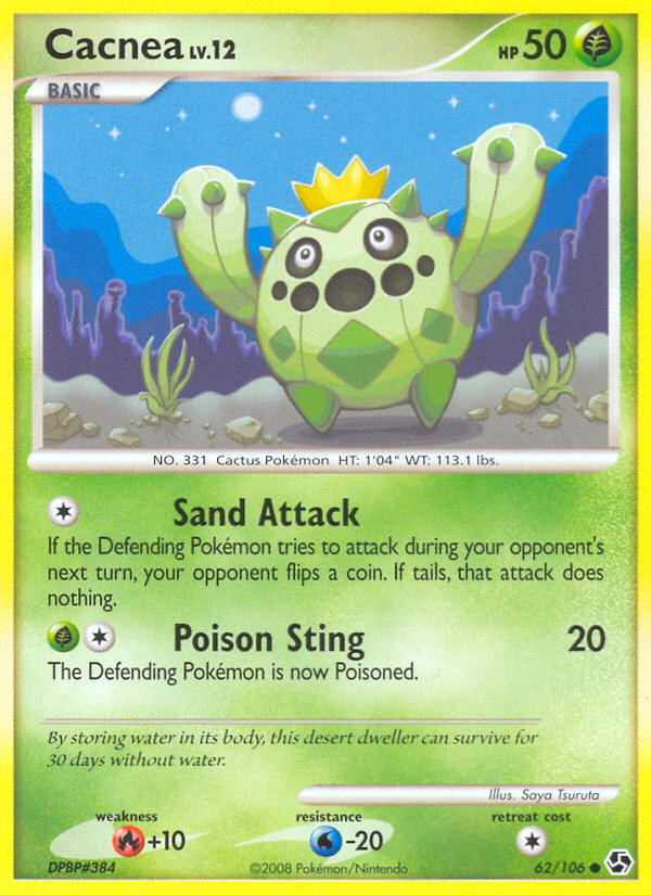 Cacnea (62/106) [Diamond & Pearl: Great Encounters] | Mega City Incorporated