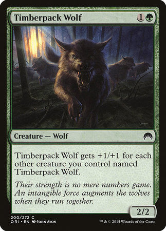 Timberpack Wolf [Magic Origins] | Mega City Incorporated