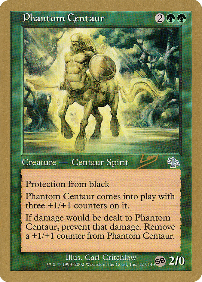 Phantom Centaur (Raphael Levy) (SB) [World Championship Decks 2002] | Mega City Incorporated