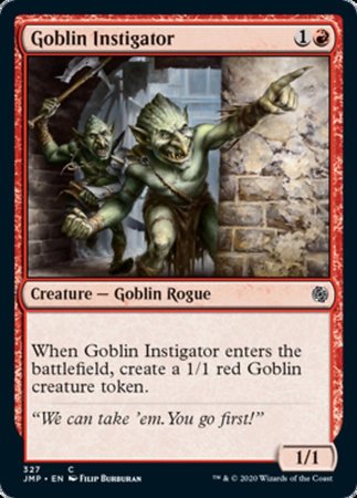 Goblin Instigator [Jumpstart] | Mega City Incorporated