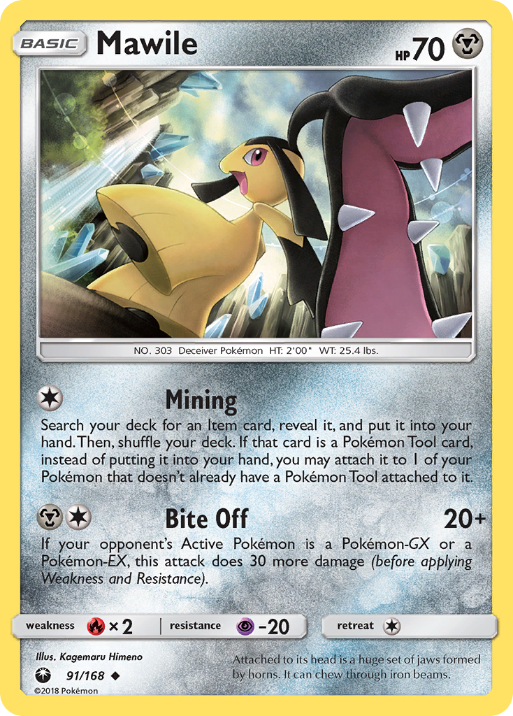 Mawile (91/168) [Sun & Moon: Celestial Storm] | Mega City Incorporated