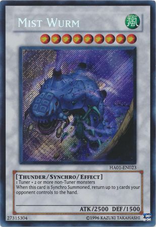 Mist Wurm [HA01-EN023] Secret Rare | Mega City Incorporated