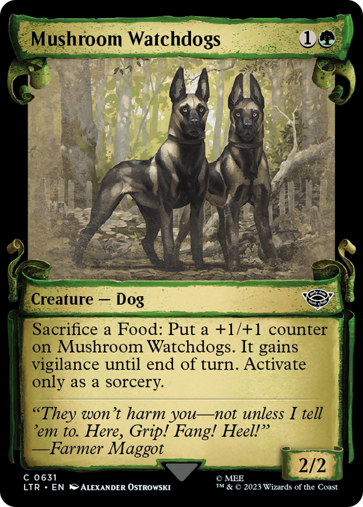 Mushroom Watchdogs [The Lord of the Rings: Tales of Middle-Earth Showcase Scrolls] | Mega City Incorporated