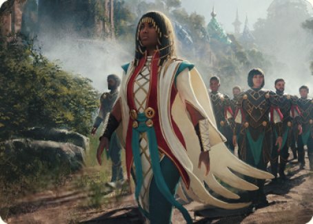 Queen Kayla bin-Kroog Art Card [The Brothers' War Art Series] | Mega City Incorporated