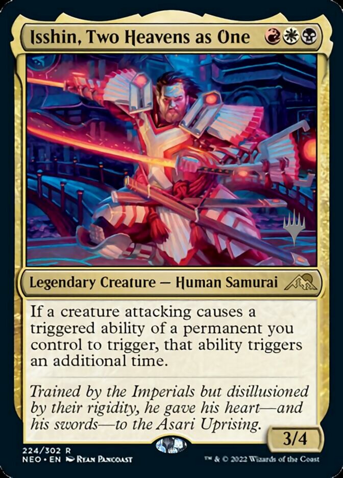 Isshin, Two Heavens as One (Promo Pack) [Kamigawa: Neon Dynasty Promos] | Mega City Incorporated