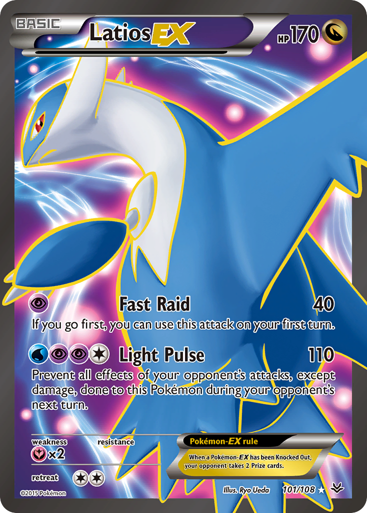 Latios EX (101/108) [XY: Roaring Skies] | Mega City Incorporated